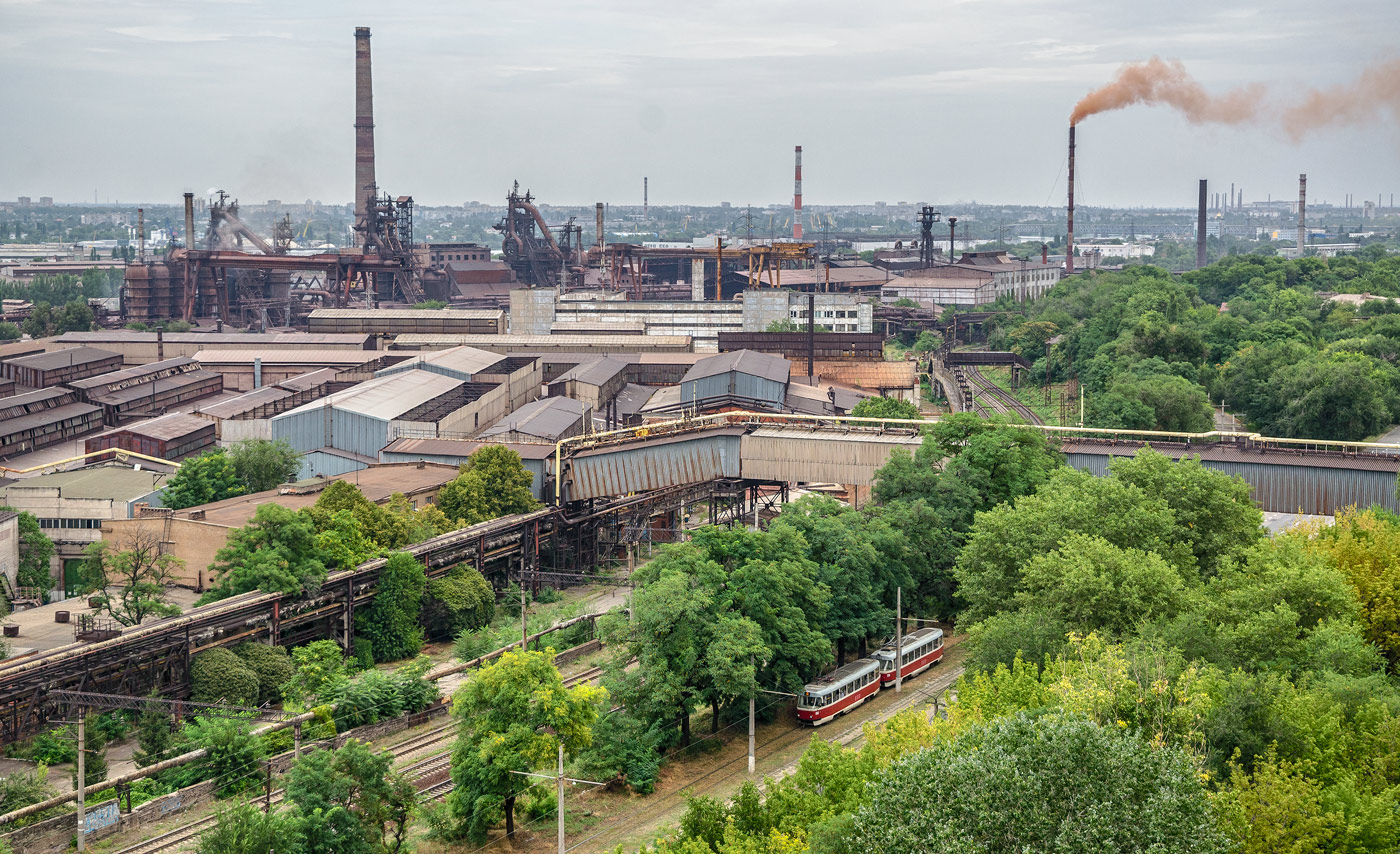 Dnipro — Tramway Lines and Infrastructure