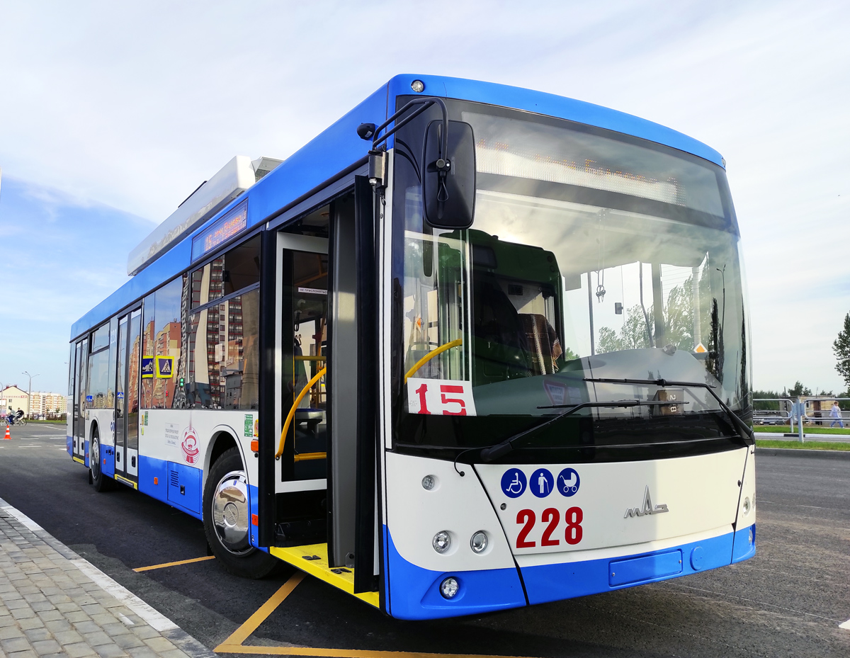 Витебск, МАЗ-203Т70 № 228; Витебск — Троллейбусные маршруты с использованием автономного хода