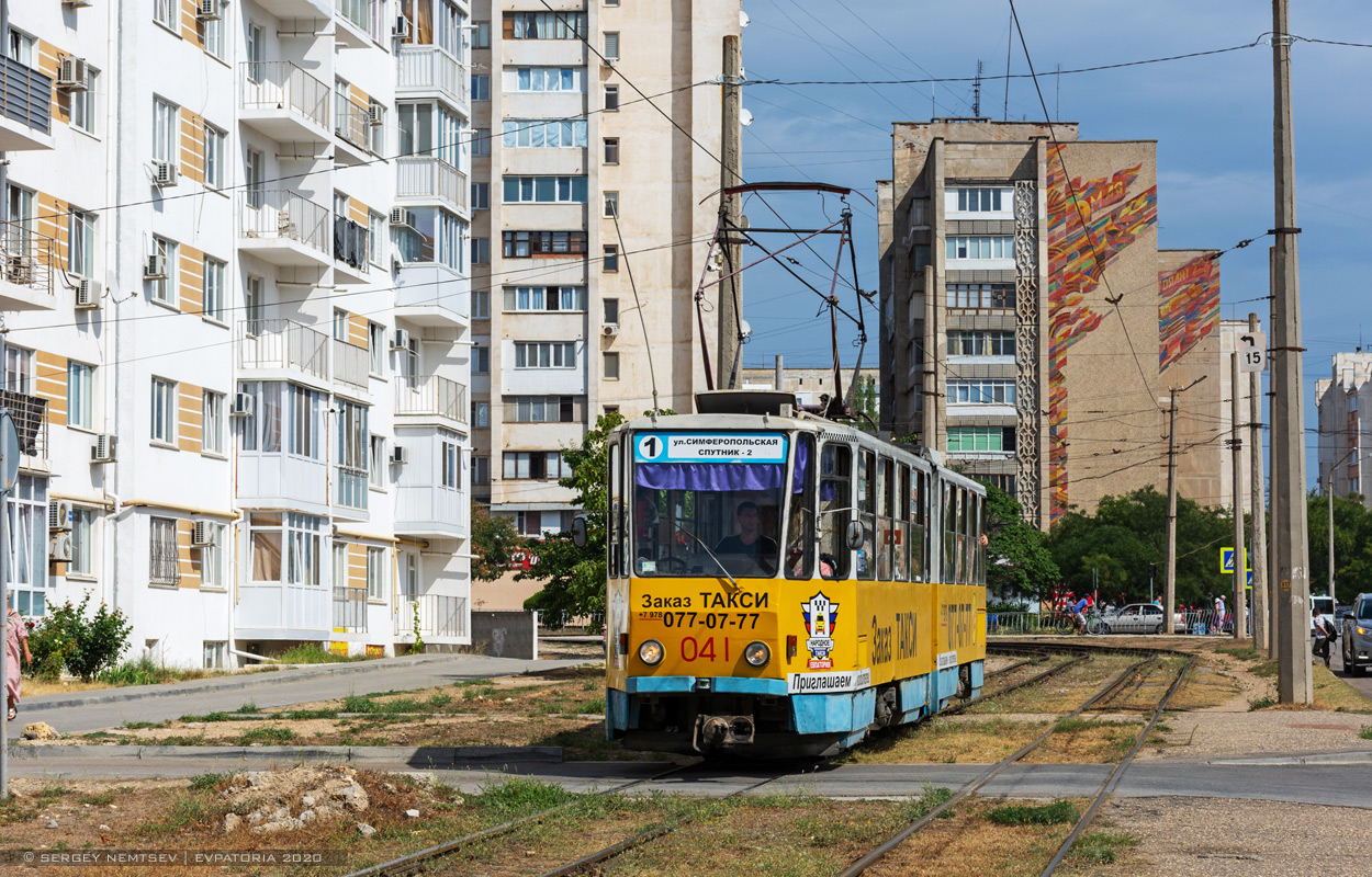 Евпатория, Tatra KT4SU № 041