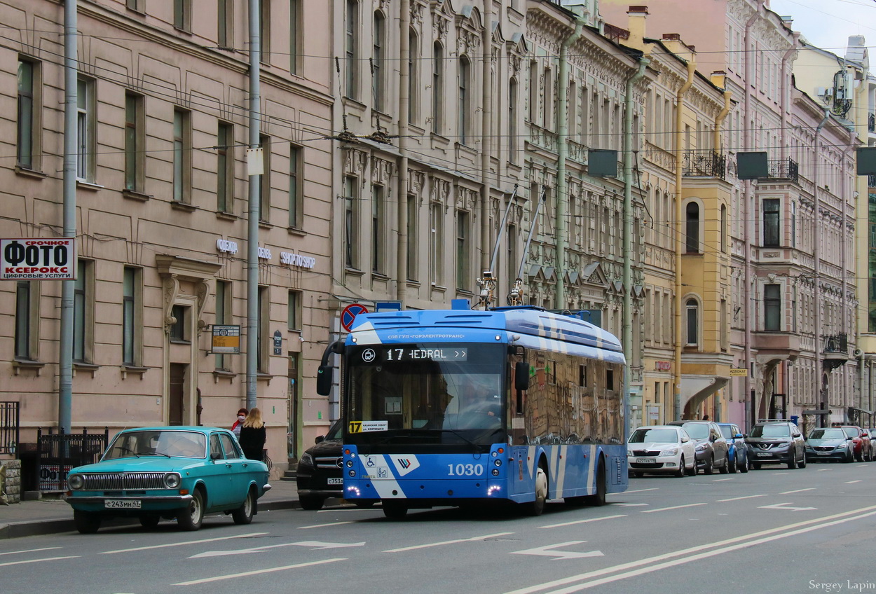 Санкт-Петербург, Тролза-5265.08 «Мегаполис» № 1030