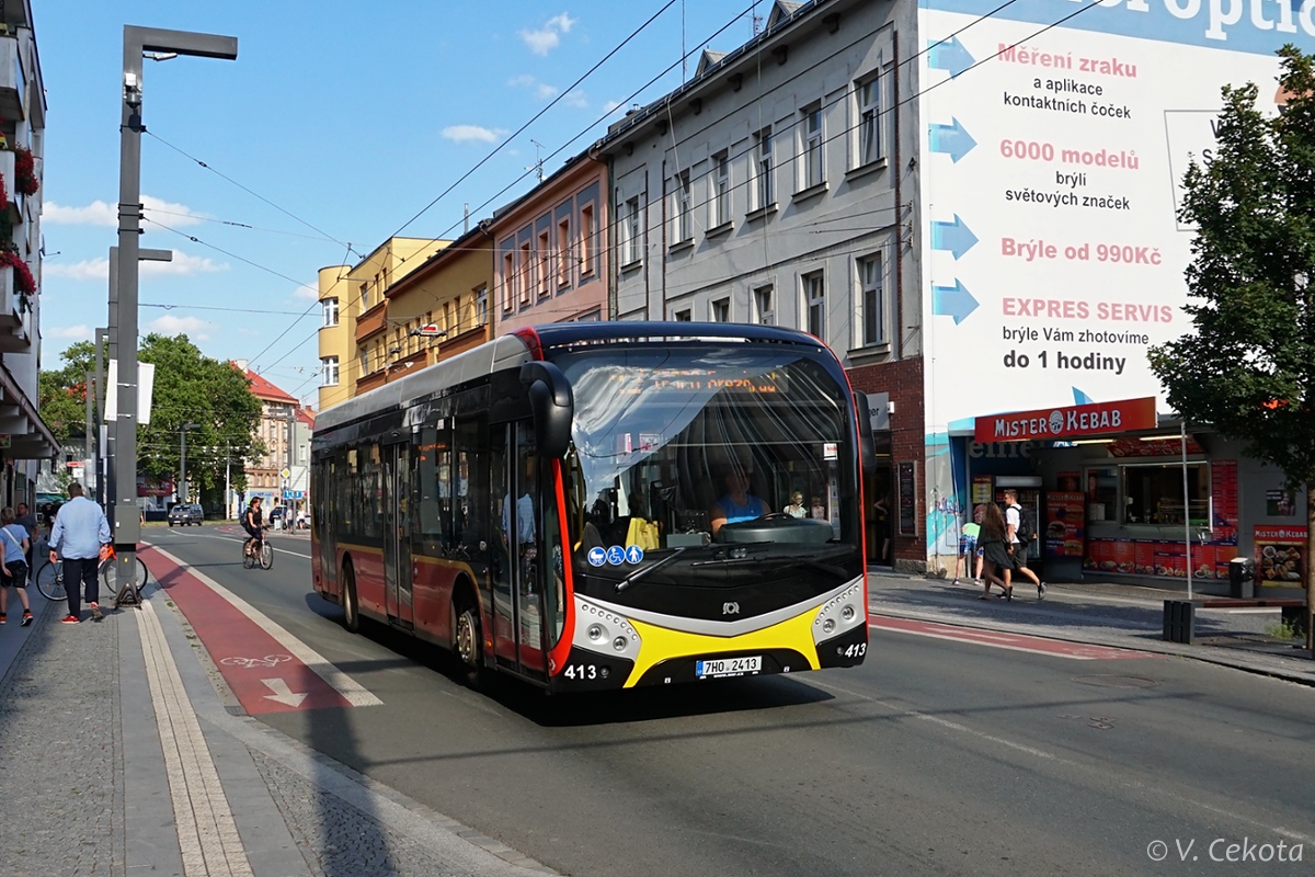 Hradec Králové, SOR NS 12 Electric Nr 413