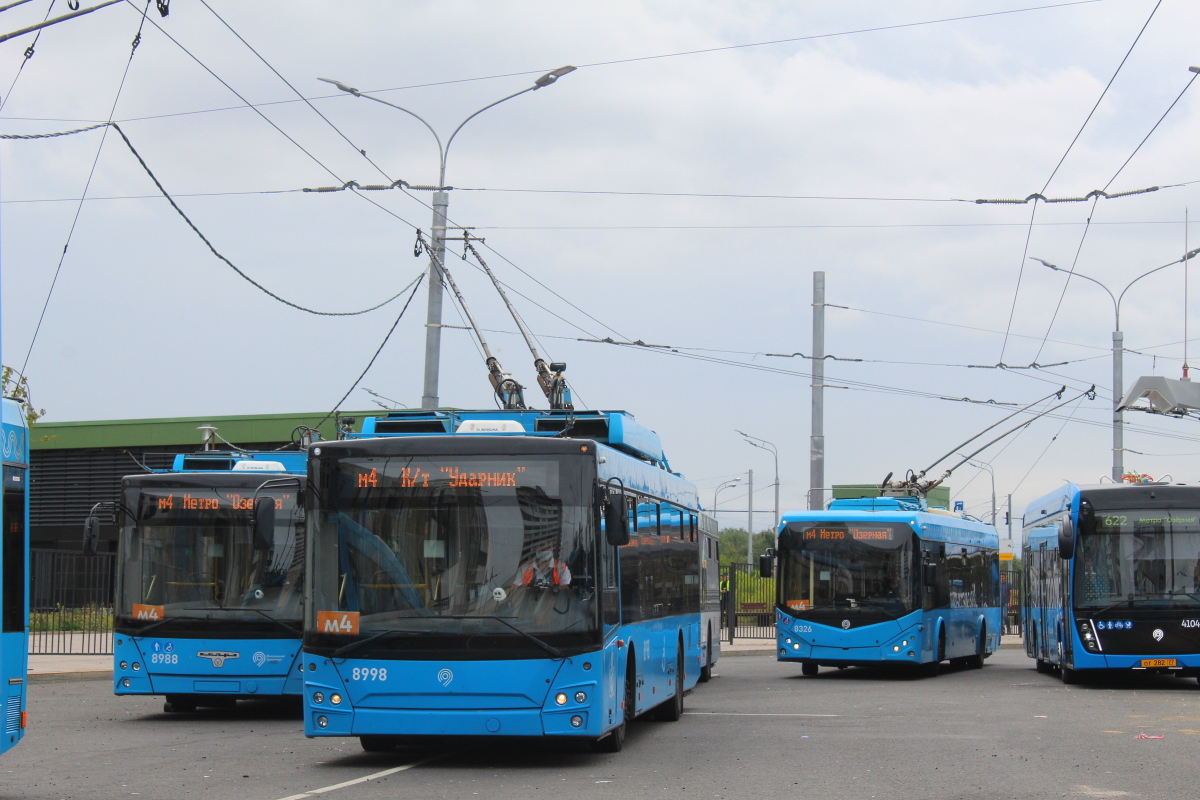 Москва, СВАРЗ-МАЗ-6275 № 8998; Москва — Закрытие движения Московского троллейбуса 24 — 25 августа 2020