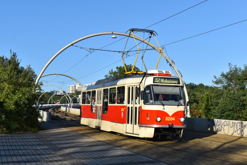 Прага, Tatra T3R.PLF № 8284