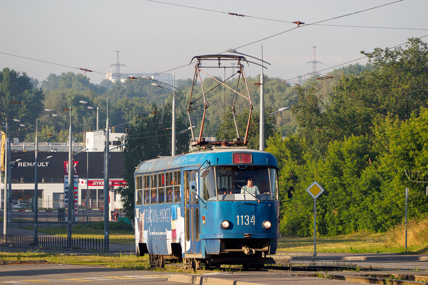 Ижевск, Tatra T3SU (двухдверная) № 1134