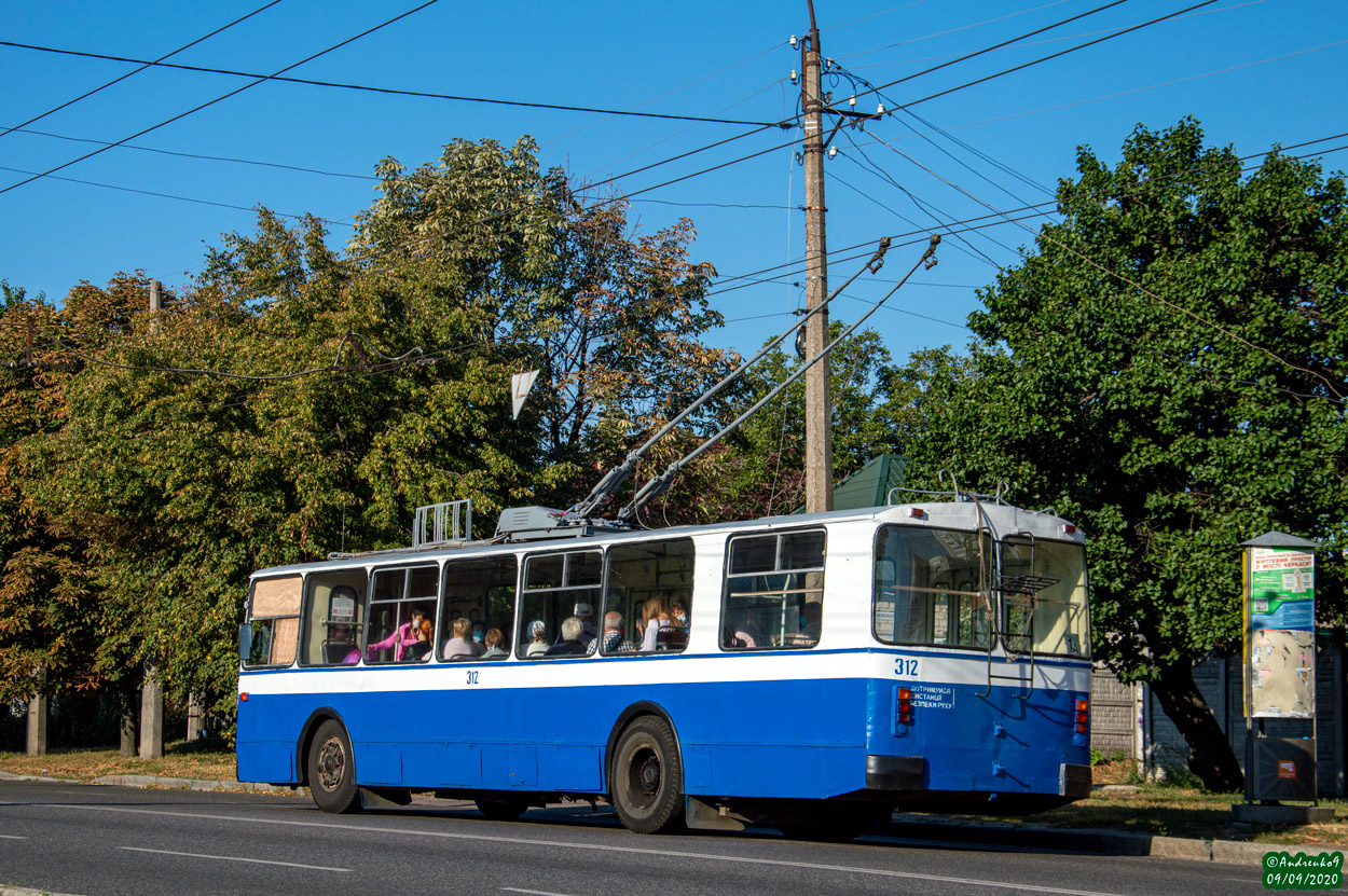 Черкассы, ЗиУ-682В-012 [В0А] № 312