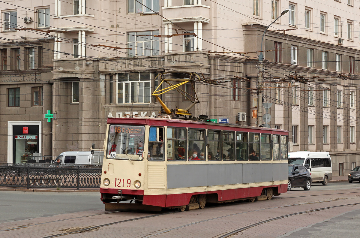 Челябинск, 71-605 (КТМ-5М3) № 1219