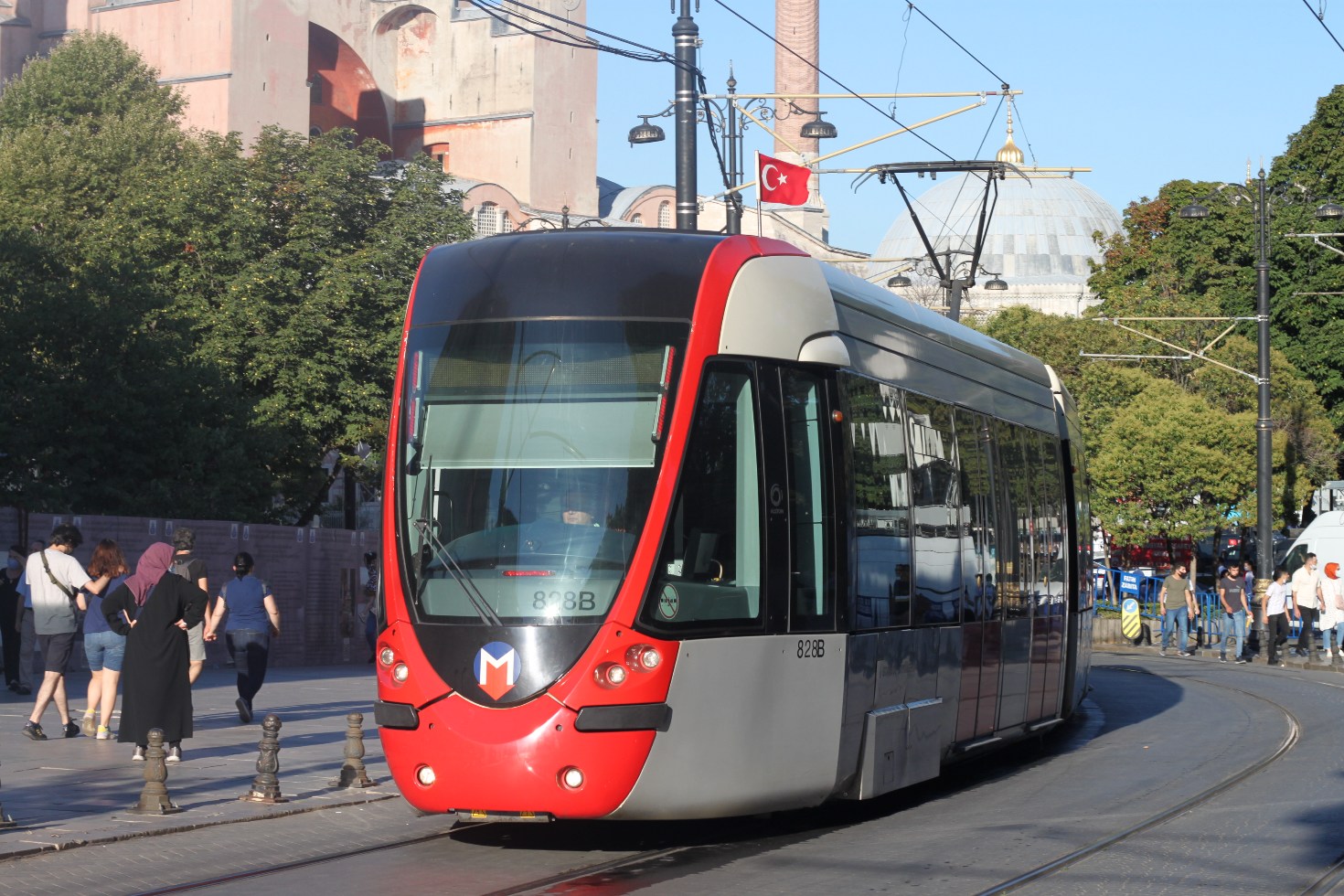 Istanbul, Alstom Citadis 304 № 828