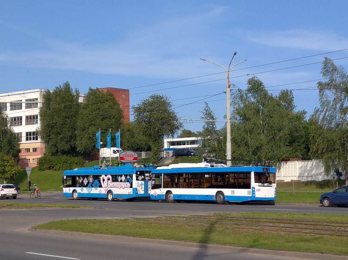 Витебск, МАЗ-203Т70 № 224; Витебск — Троллейбусные маршруты с использованием автономного хода