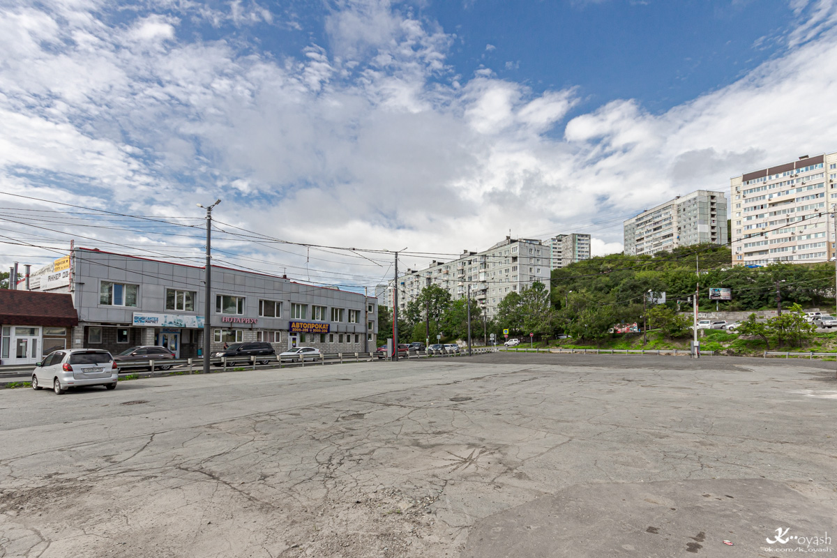 Wladiwostok — Closed routes and the remains of the tram infrastructure