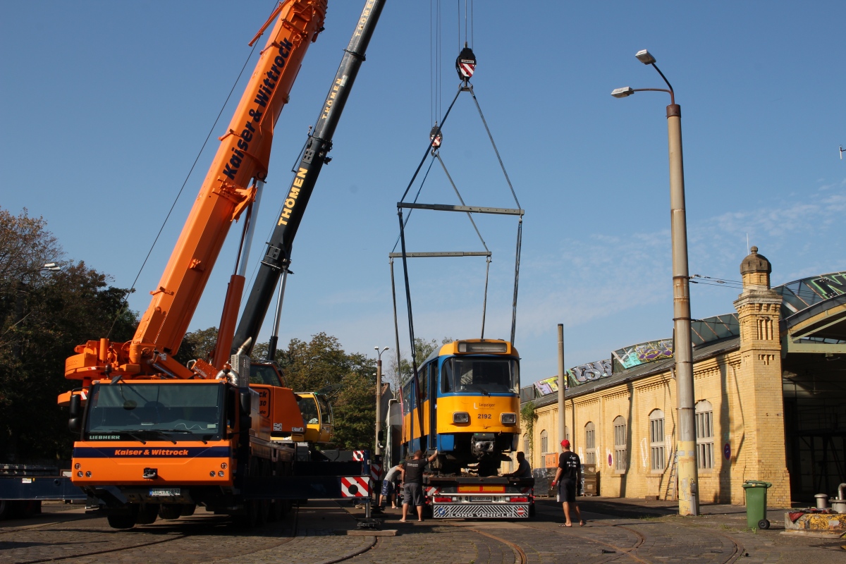 Leipzig, Tatra T4D-M1 № 2192; Leipzig — Handover of Tatra trams to Ukraine