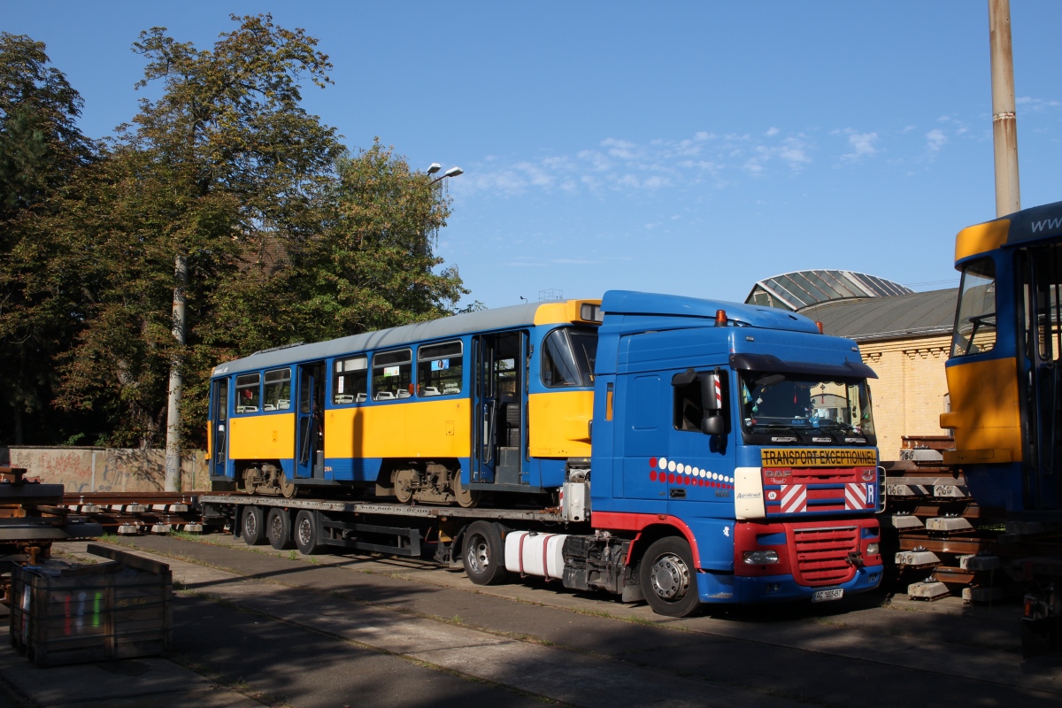 Лейпциг, Tatra T4D-M1 № 2164; Лейпциг — Отправка трамваев Tatra в Украину