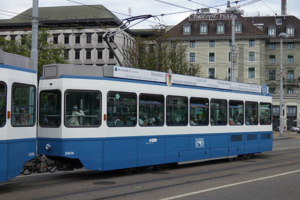 Цюрих, SWP/SIG/BBC Be 2/4 "Tram 2000 Pony" № 2404
