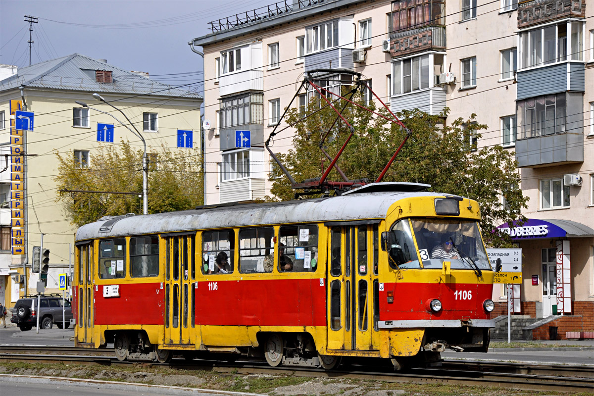 Barnaul, Tatra T3SU # 1106