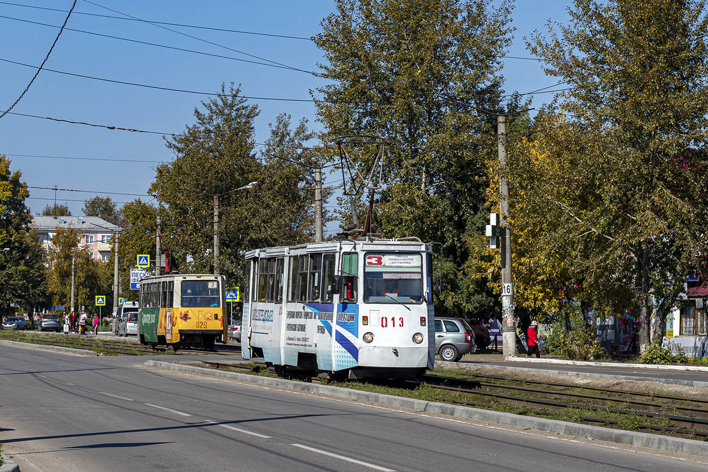 Усолье-Сибирское, 71-605 (КТМ-5М3) № 013; Усолье-Сибирское, 71-605 (КТМ-5М3) № 029