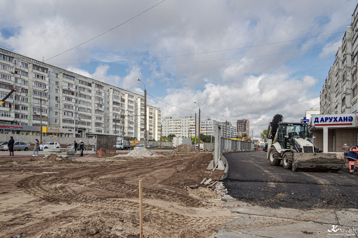 Kazany — Construction and reconstruction of the trolleybus lines; Kazany — Underground — Azinsko-Savinovskaya line [2]