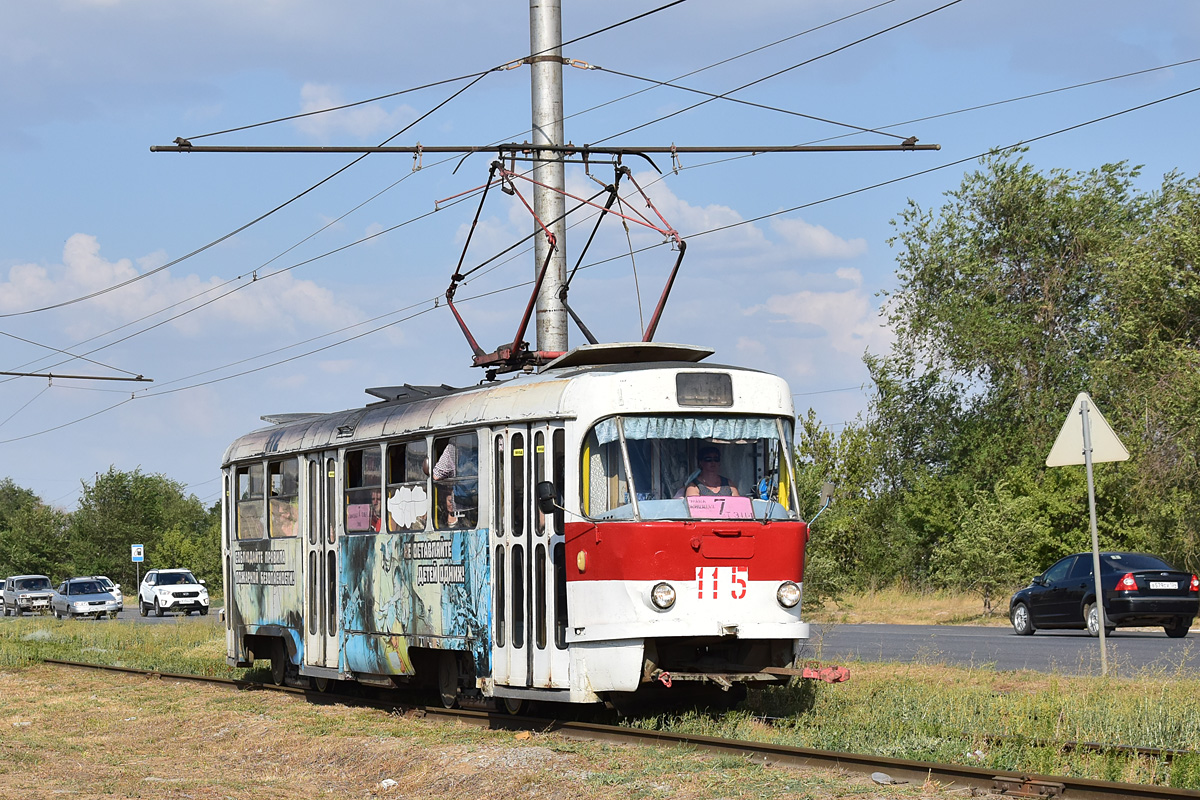 Волзький, Tatra T3SU № 115