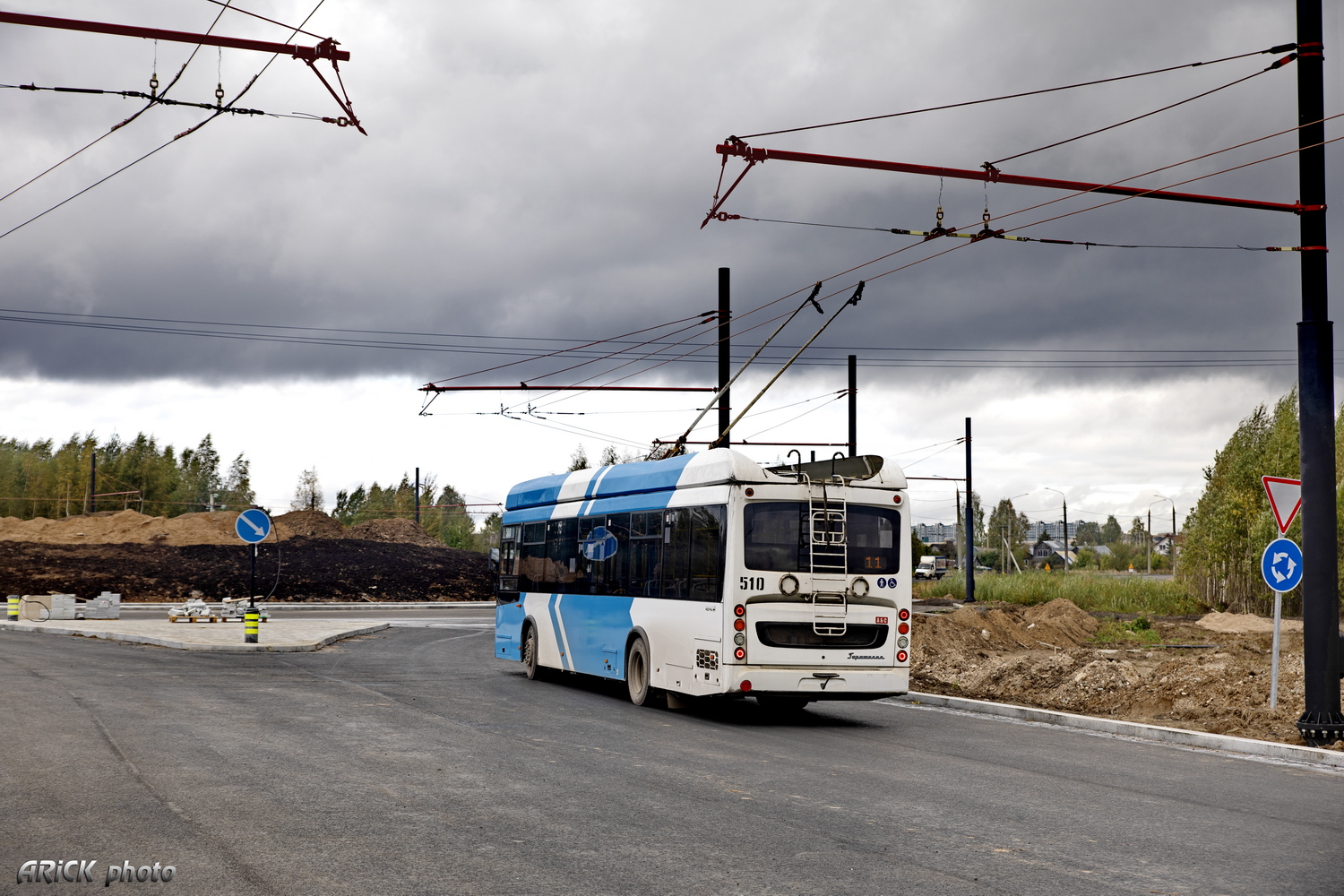 Ivanovo, UTTZ-6241-10-02 “Gorozhanin” nr. 510; Ivanovo — Reconstruction of the road to the airport (2020)