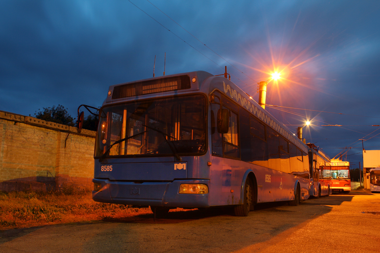 Саратов, БКМ 321 № 8585; Саратов — Поставка троллейбусов из Москвы — 2020