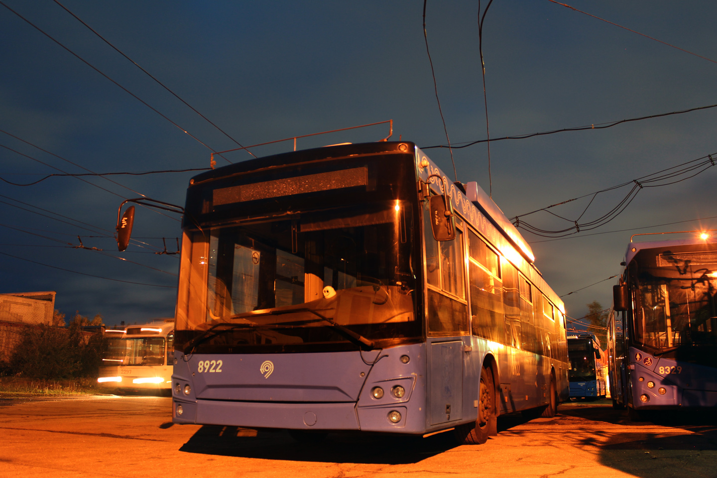 Saratov, SVARZ-MAZ-6275 № 8922; Saratov — Delivery of trolleybuses from Moscow — 2020