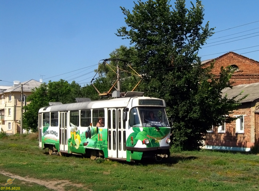 Харьков, Tatra T3SUCS № 3007