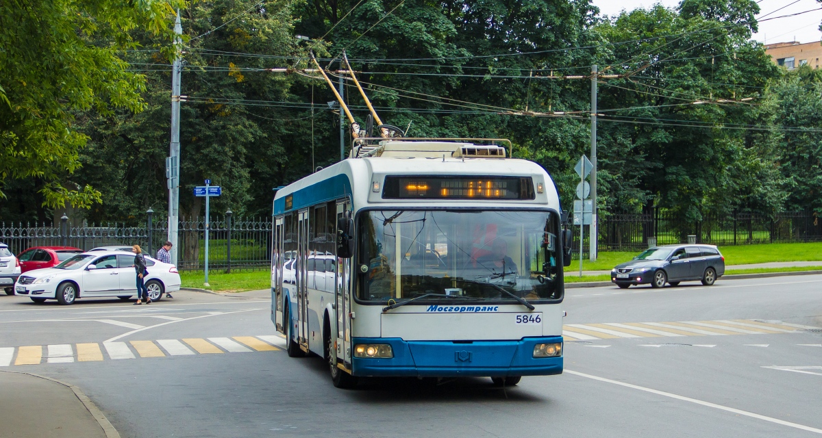 莫斯科, BKM 321 # 5846; 莫斯科 — Last Days of the Moscow Trolleybus on August 24 — 25, 2020