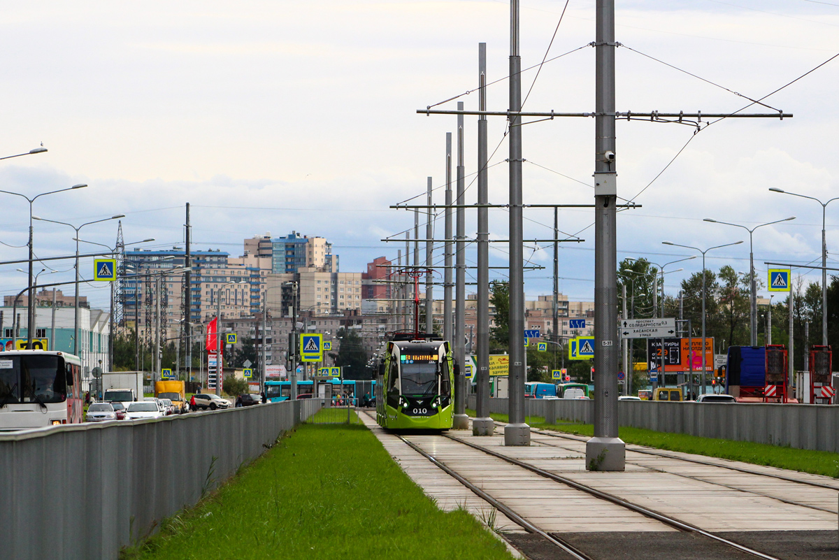 Санкт-Петербург, Stadler B85600M № 010; Санкт-Петербург — Транспортная концессионная компания (ТКК) — Разные фотографии