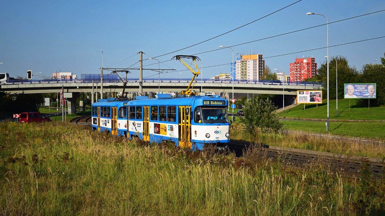Ostrava, Tatra T3R.P nr. 991; Ostrava, Tatra T3R.P nr. 998