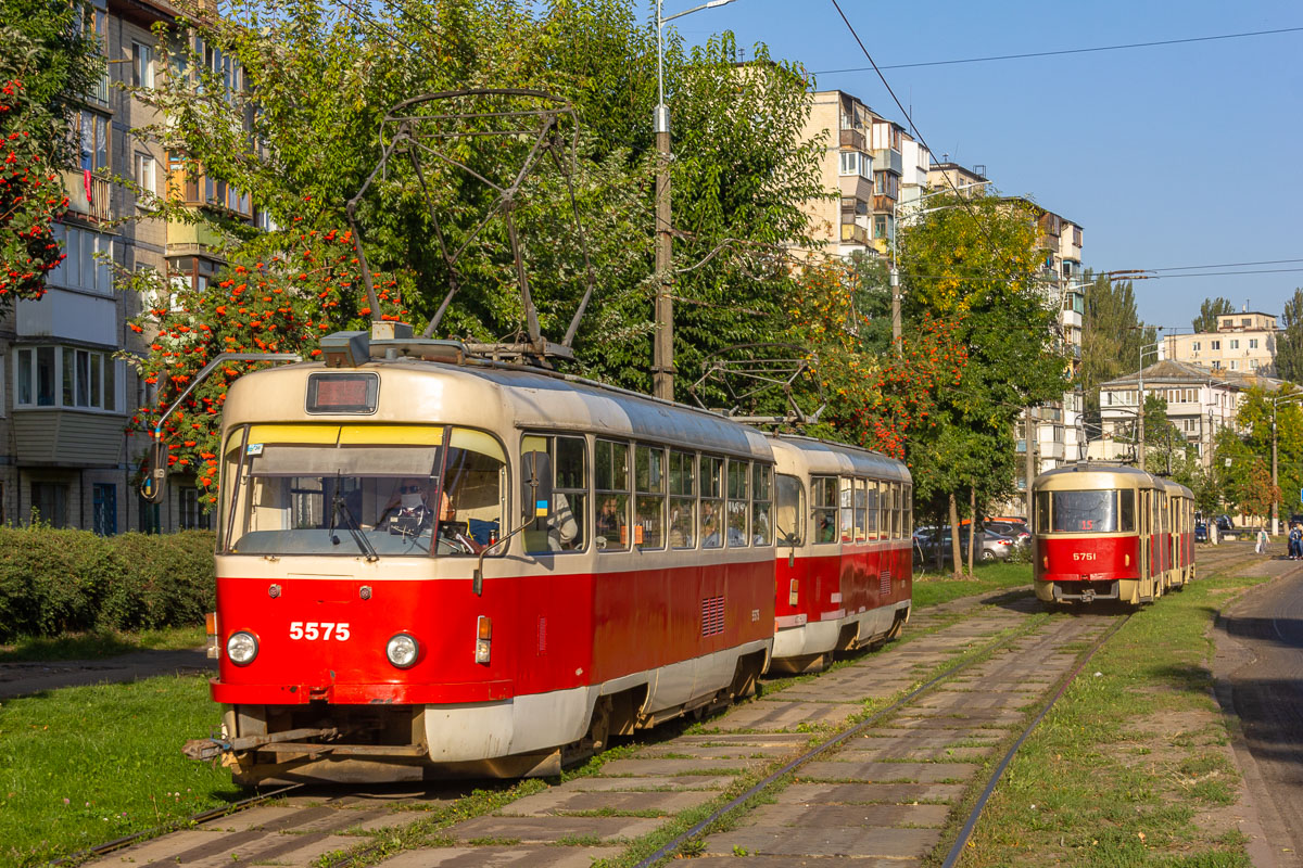 Киев, Tatra T3SUCS № 5575