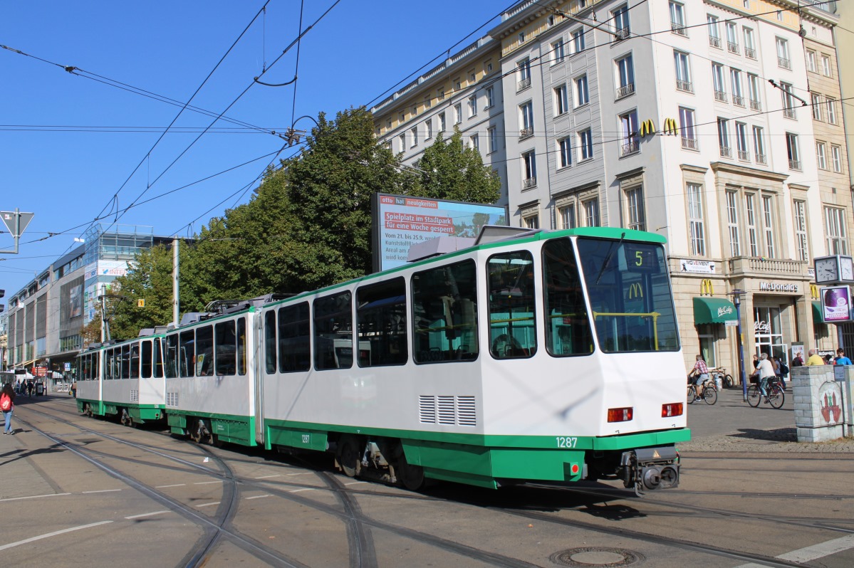 Magdeburg, Tatra KT4DM № 1287