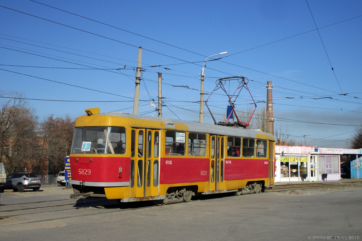Волгоград, Tatra T3SU № 5829