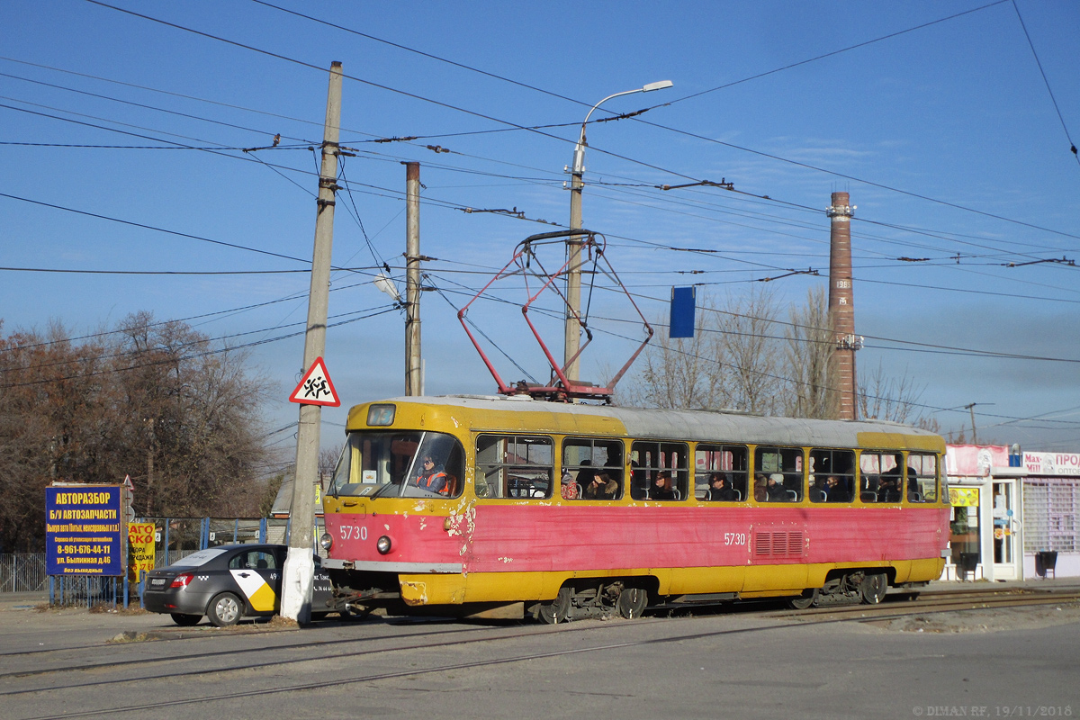Волгоград, Tatra T3SU № 5730