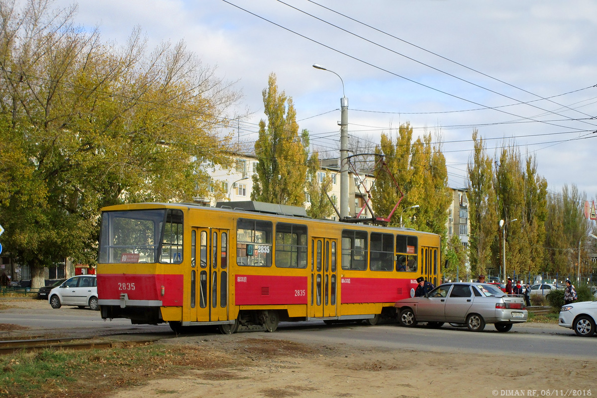 Волгоград, Tatra T6B5SU № 2835