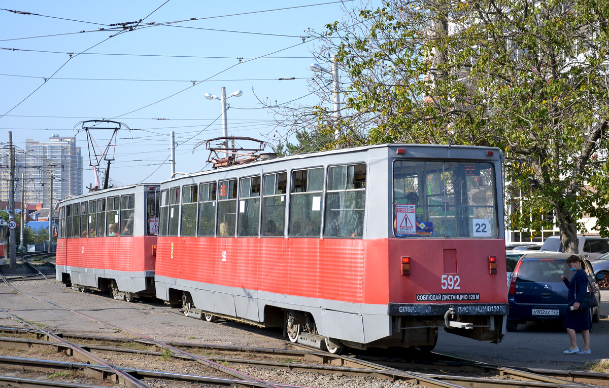 Краснодар, 71-605 (КТМ-5М3) № 592