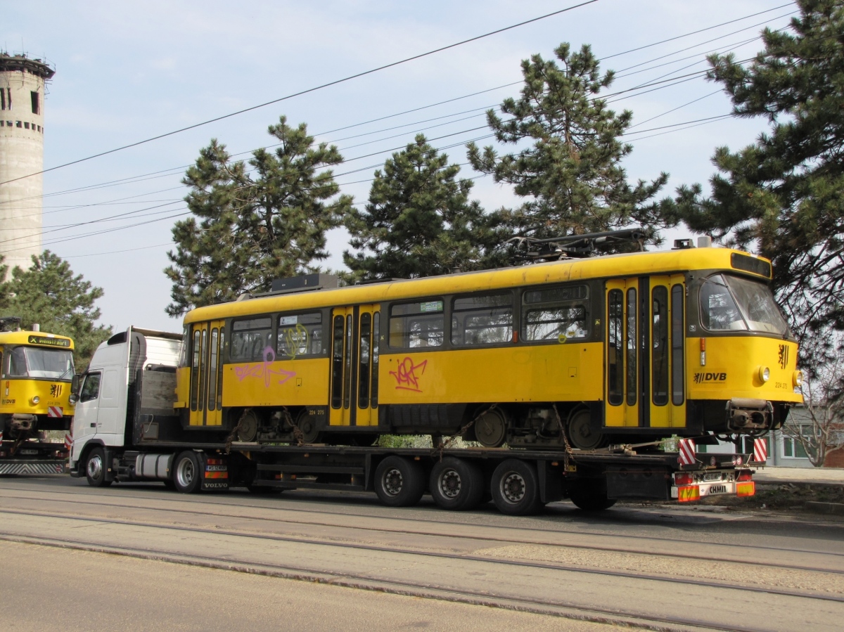 Botosani, Tatra T4D-MT № BT-340; Botosani — Delivery of modernized Tatra T4D-MT tram cars from Dresden (28.04.2011)