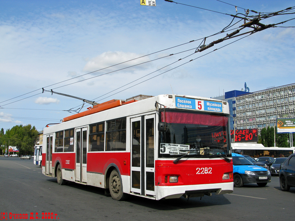 Саратов, Тролза-5275.06 «Оптима» № 2282