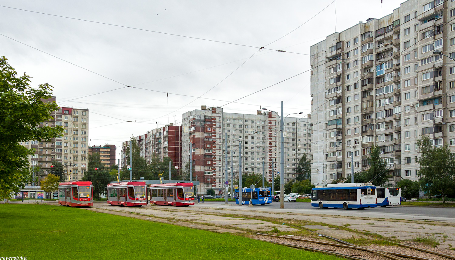 Санкт-Петербург — Конечные станции и разворотные кольца