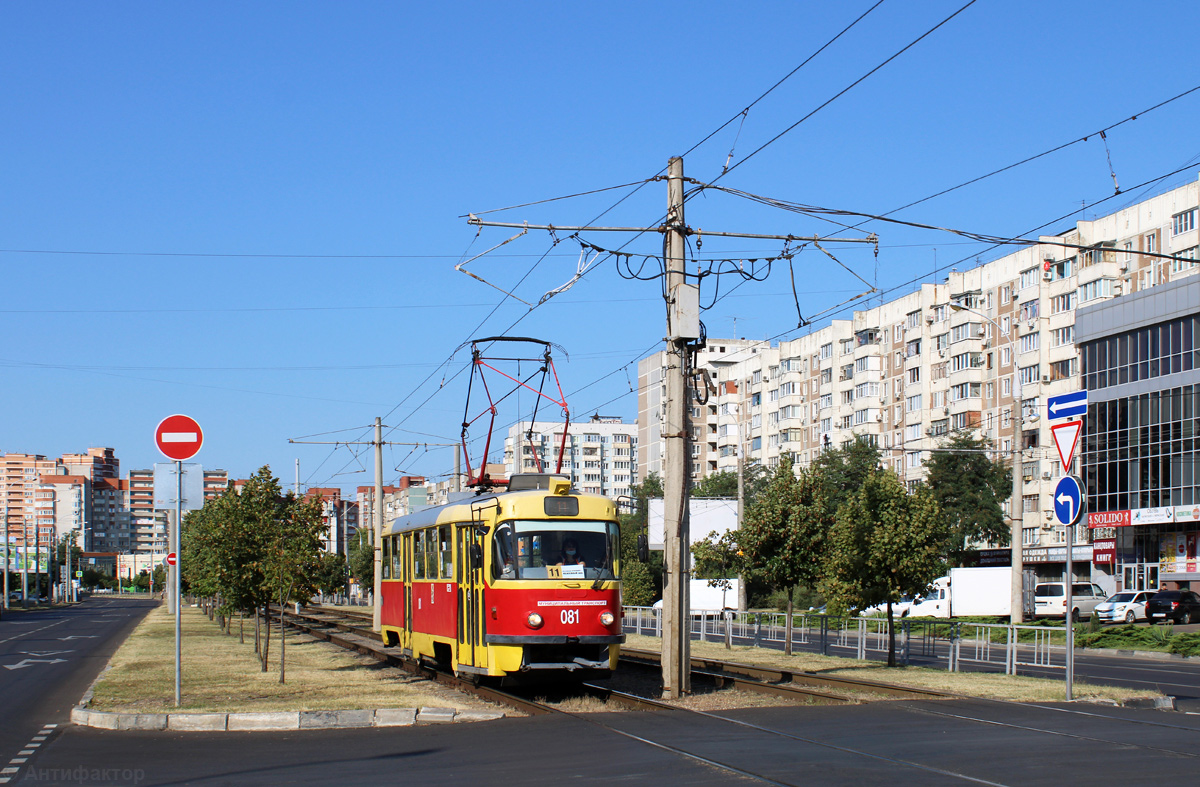 Краснодар, Tatra T3SU № 081
