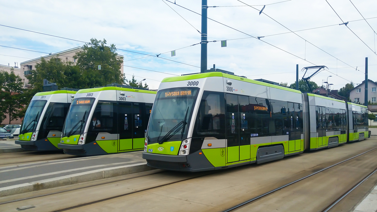 Ольштын, Solaris Tramino S111o № 3000