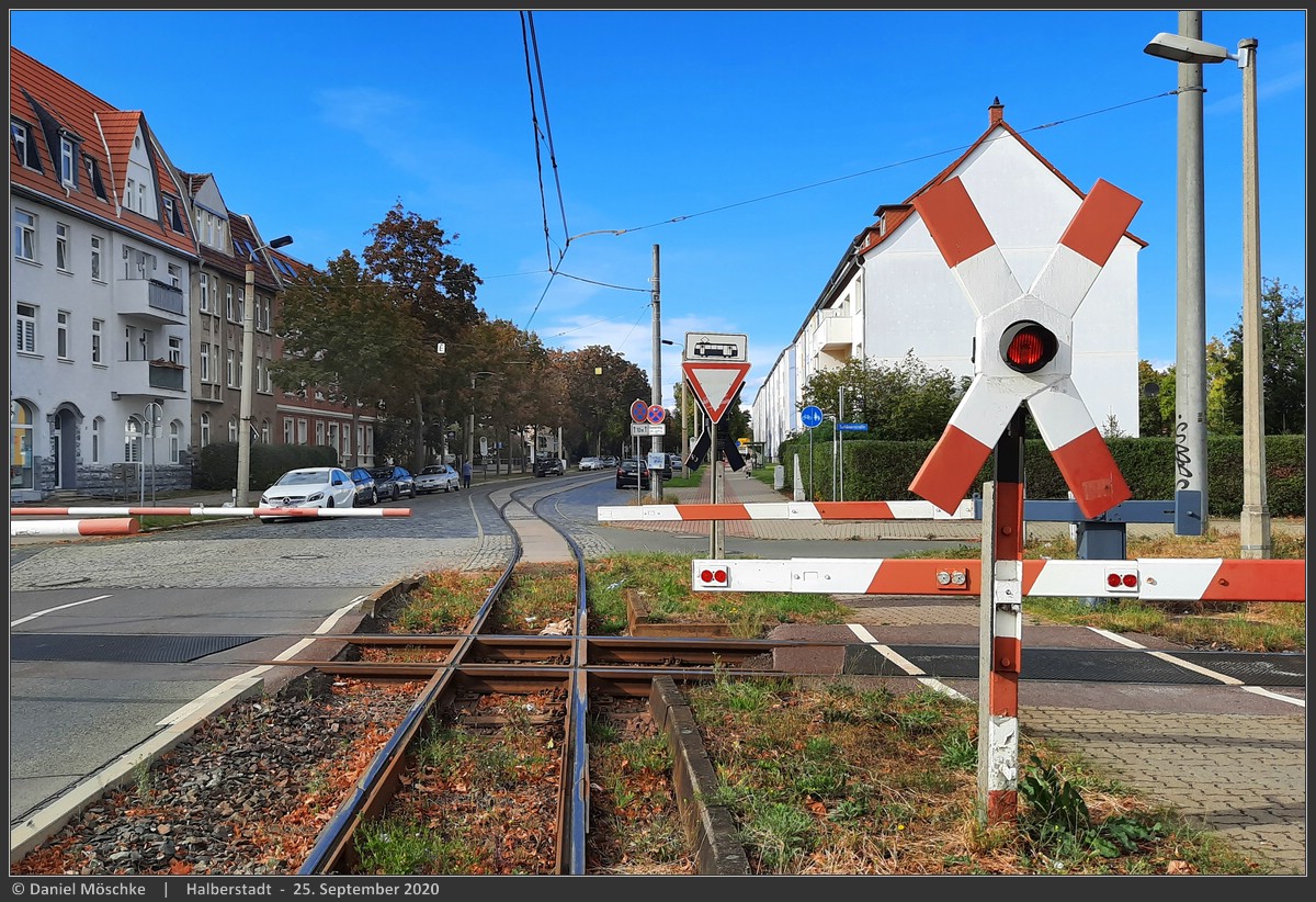 Хальберштадт — Трамвайные линии и инфраструктура