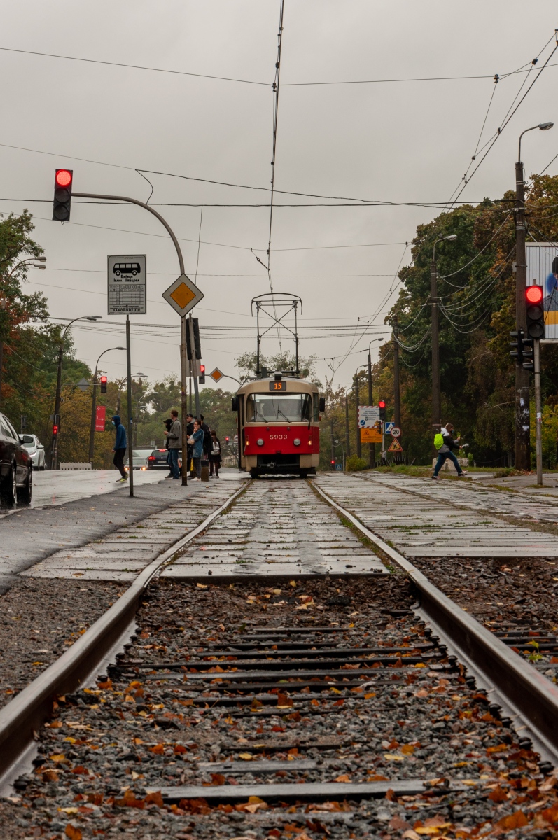 Kijiva — Tramway lines: Podilske depot network — west, south
