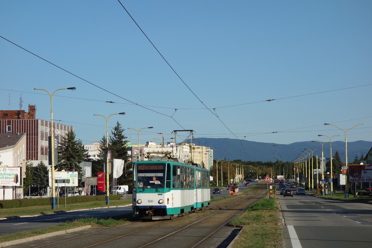 Košice, Tatra T6A5 nr. 600