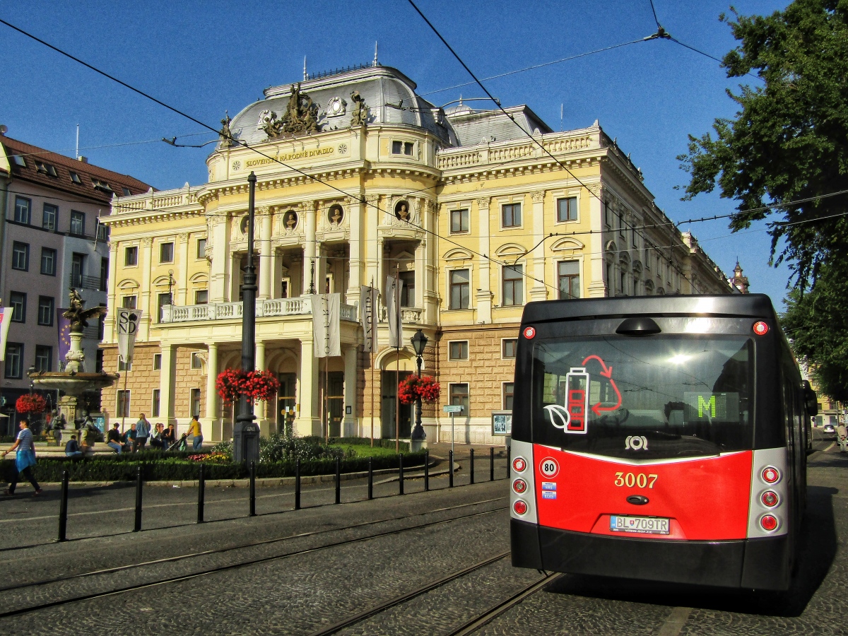 Bratislava, SOR NS 12 Electric č. 3007