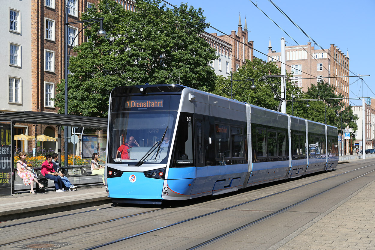 Rostock, Vossloh 6N2 # 601