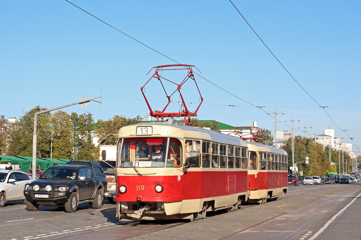 Yekaterinburg, Tatra T3SU (2-door) # 119