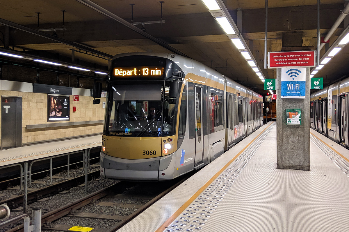 Brussels, Bombardier T3000 Nr 3060