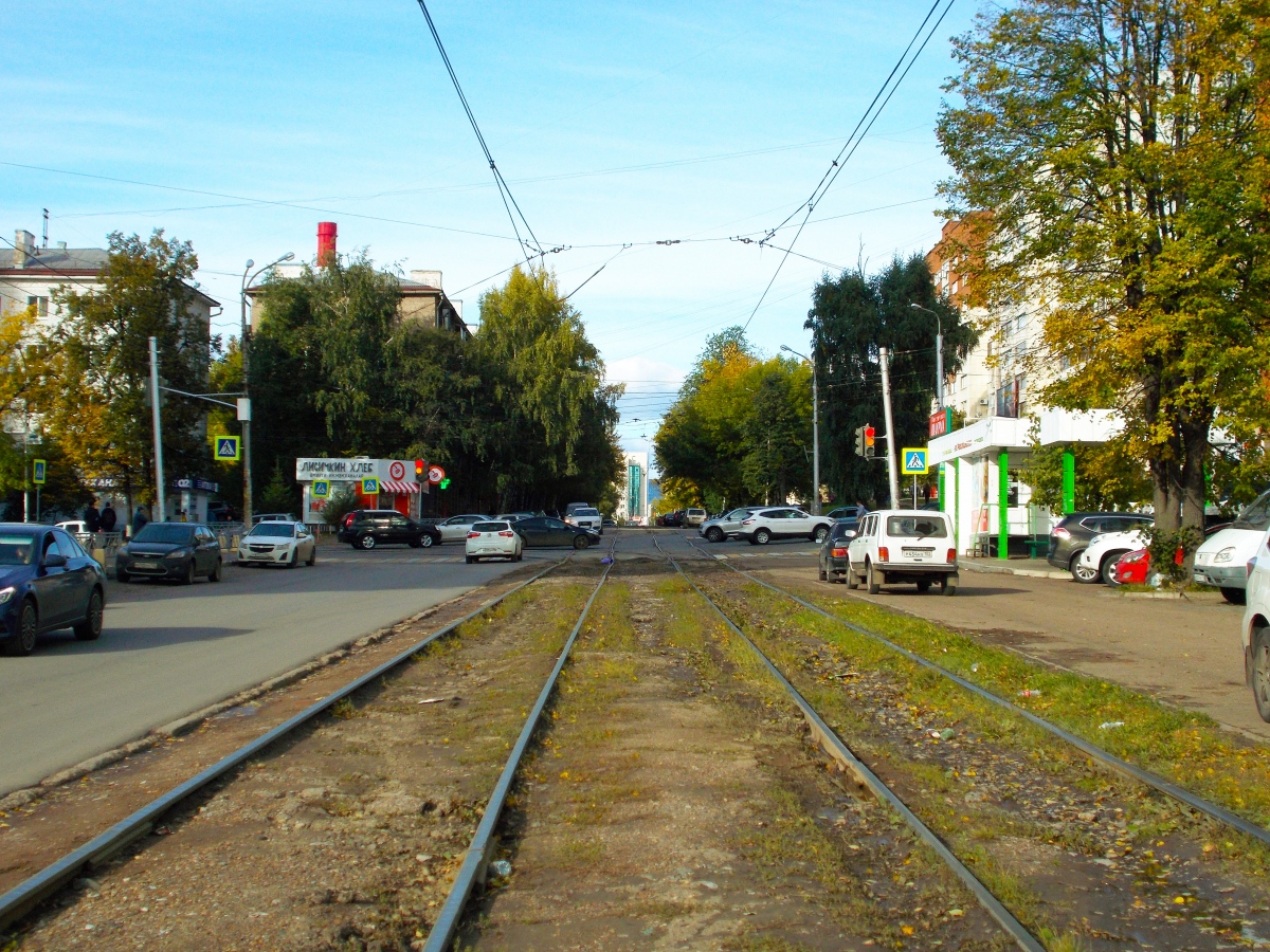 Ufa — Tramway network — South