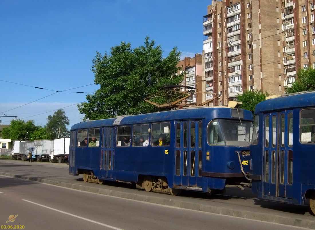 Харьков, Tatra T3SU № 482