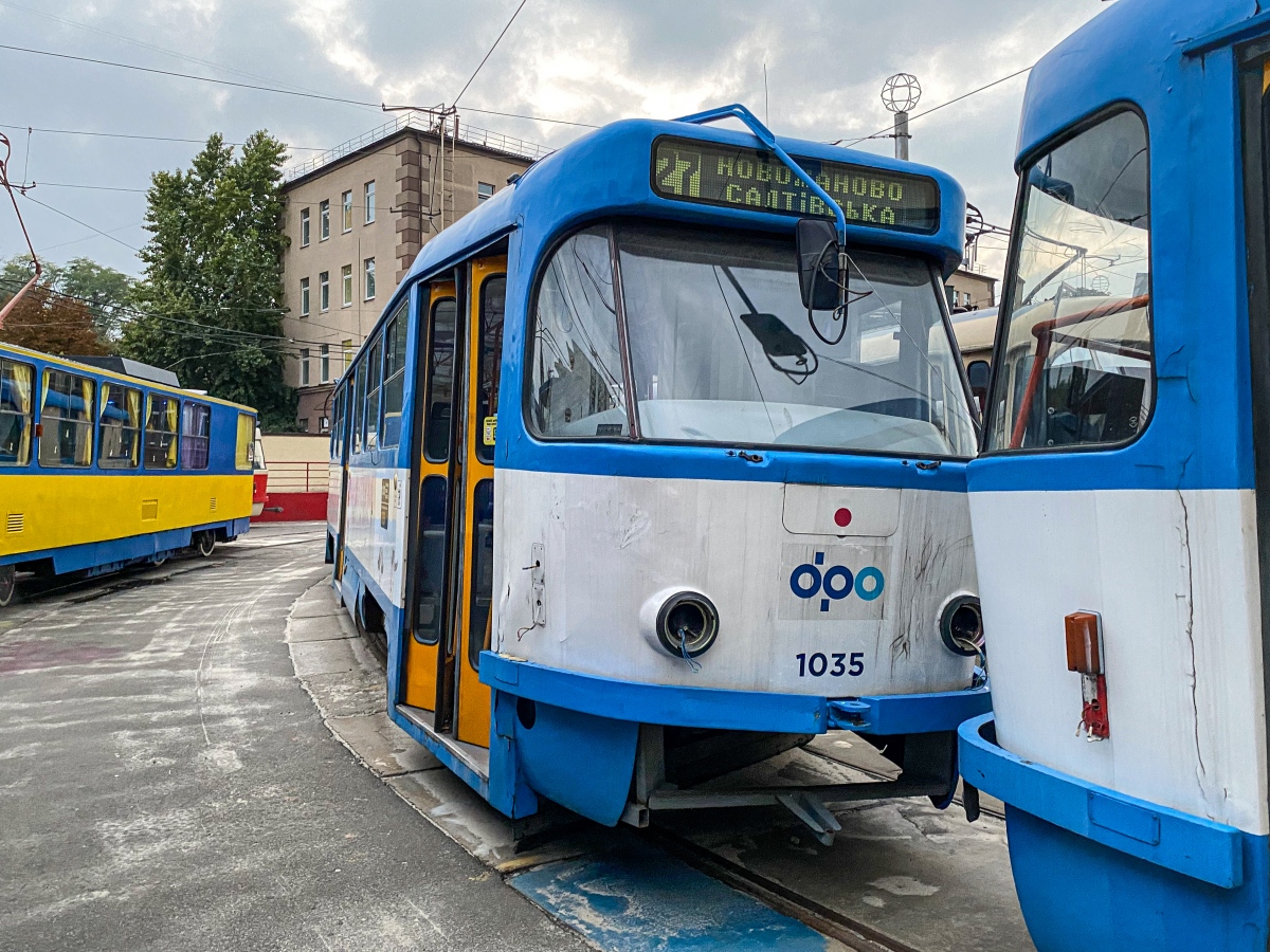 Киев, Tatra T3G № 1035