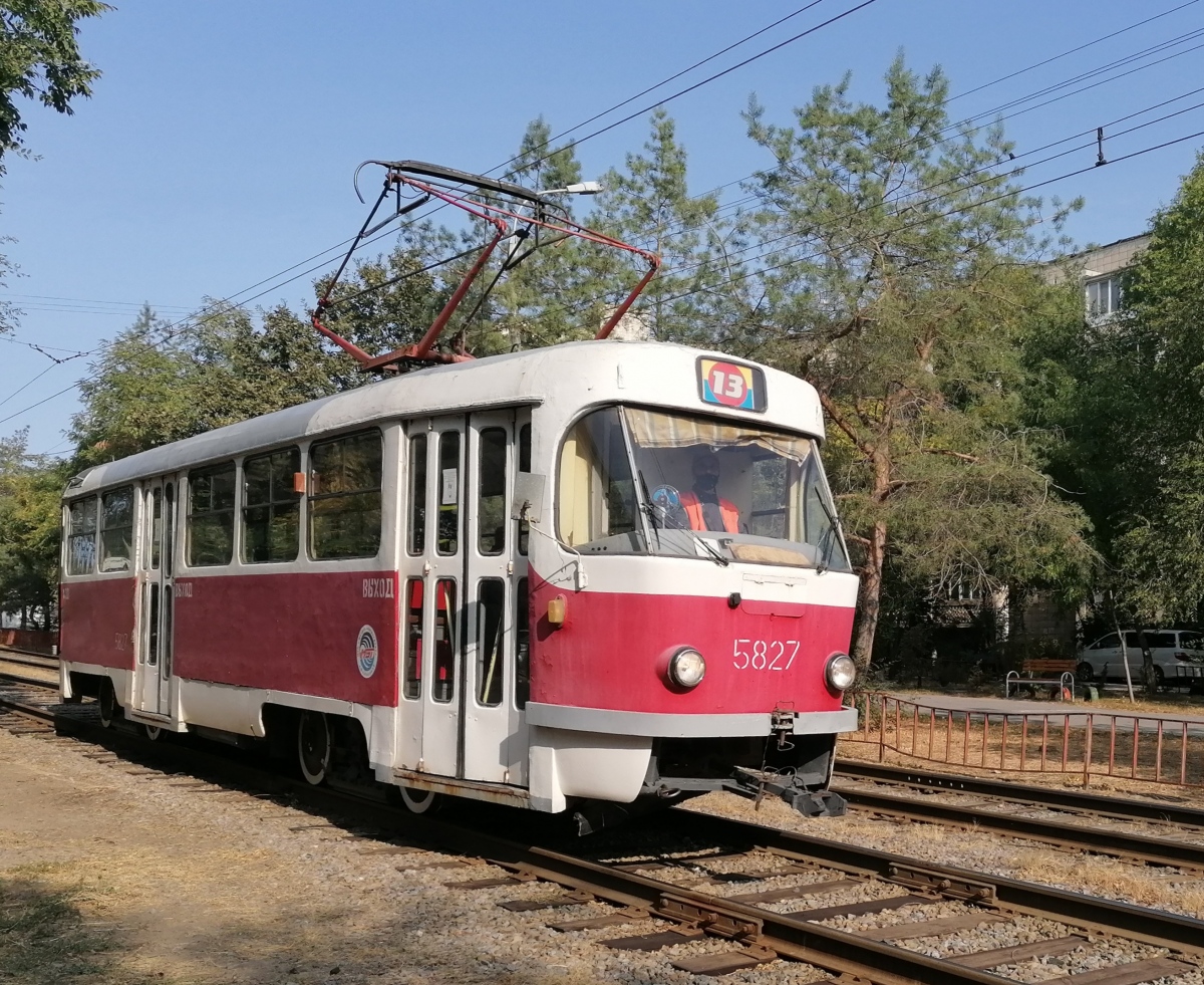 Волгоград, Tatra T3SU № 5827