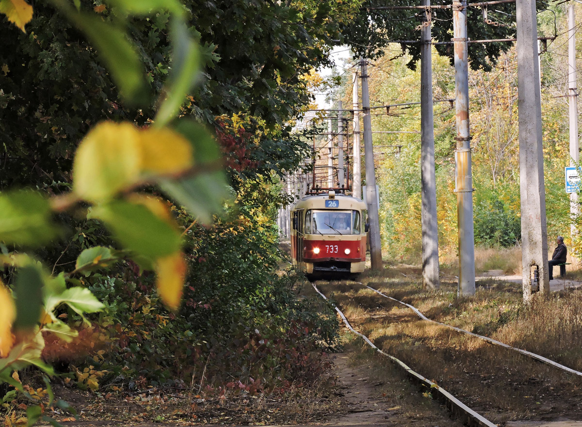 Charków, Tatra T3SU Nr 733; Charków — Tram lines